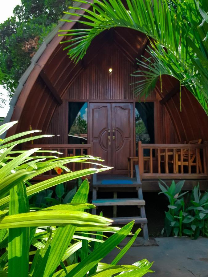 Leaf Coco Bungalow Gili Air Esterno foto