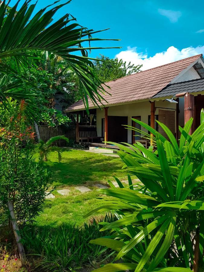 Leaf Coco Bungalow Gili Air Esterno foto